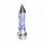 Thread-On Daytona Style Spike Gearshift Knob With LED 9/10 Speed Adapter - Chrome/Blue LED