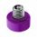 M30X3.5 Thread-On Shift Knob Mounting Adapter For Eaton Fuller Style 9/10 Shifter - Candy Purple