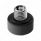 M30X3.5 Thread-On Shift Knob Mounting Adapter For Eaton Fuller Style 9/10 Shifter - Matte Black