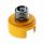 M30X3.5 Thread-On Shift Knob Mounting Adapter For Eaton Fuller Style 13/15/18 Shifter - Electric Yel
