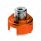 M30X3.5 Thread-On Gearshift Adapter W/LED Mount For Eaton-Fuller 13/15/18 Speed-Cadmium Orange