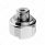 M30X3.5 Thread-On Gearshift Adapter W/LED Mount For Eaton-Fuller 9/10 Speed -Liquid Silver