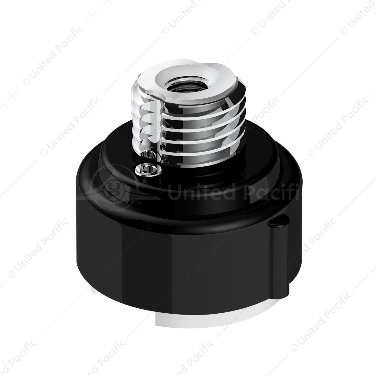 M30X3.5 Thread-On Gearshift Adapter W/LED Mount For Eaton-Fuller 9/10 Speed -Candy Black