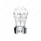 Thread-On Annodized Phoenix Style Ball Gearshift Knob With LED 13/15/18 Speed Adapter-White LED
