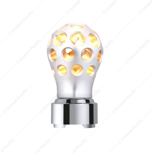 Thread-On Phoenix Style Ball Gearshift Knob With LED 9/10 Speed Adapter