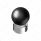 Thread-On Bristol Style Gearshift Knob with 9/10 Speed Adapter-Glossy Black