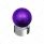 Thread-On Bristol Style Gearshift Knob with 9/10 Speed Adapter-Candy Purple