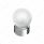 Thread-On Bristol Style Gearshift Knob with 9/10 Speed Adapter-Pearl White
