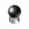 Thread-On Bristol Style Gearshift Knob with 13/15/18 Speed Adapter-Glossy Black