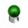 Thread-On Bristol Style Gearshift Knob with 13/15/18 Speed Adapter-Emerald Green