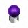 Thread-On Bristol Style Gearshift Knob with 13/15/18 Speed Adapter-Candy Purple