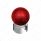 Thread-On Bristol Style Gearshift Knob with 13/15/18 Speed Adapter-Candy Red