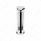 M30X3.5 Thread-On Sonoma Style Gearshift Knob-Clear Crystal/Chrome