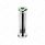 M30X3.5 Thread-On Sonoma Style Gearshift Knob-Dark Green Crystal/Chrome