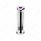 M30X3.5 Thread-On Sonoma Style Gearshift Knob-Purple Crystal/Chrome