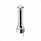 Thread-On Chrome Sonoma Style Gearshift Knob With LED 9/10 Speed Adapter-Clear Crystal/White LED