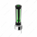 Thread-On Matte Black Sonoma Style Gearshift Knob With LED 9/10 Speed Adapter-Dark Green Crystal/Gre