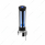Thread-On Matte Black Sonoma Style Gearshift Knob With LED 13/15/18 Speed Adapter-Blue Crystal/Blue