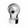 Thread-On Charlotte Style Gearshift Knob With 9/10 Speed Adapter-Chrome