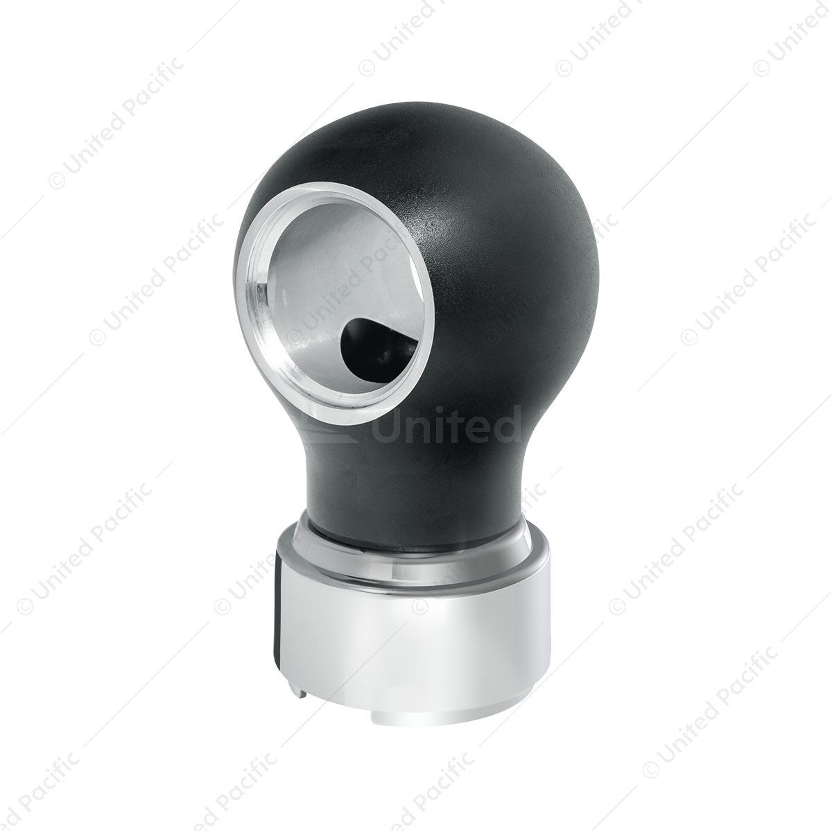 Thread-On Charlotte Style Gearshift Knob With 9/10 Speed Adapter-Matte Black
