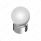 Thread-On Bristol Style Gearshift Knob with 9/10 Speed Adapter-Clear Anodized