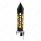 Thread-On Brooklyn Style Spike Gearshift Knob With LED 13/15/18 Speed Adapter-Matte Black/Amber LED