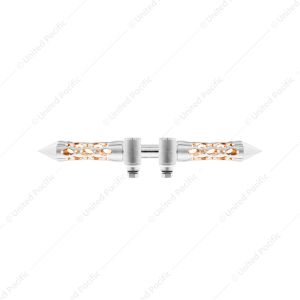 Daytona Spike Hood Ornament With LED