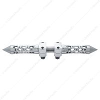 Daytona Spike Hood Ornament - Chrome