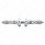 Daytona Spike Hood Ornament - Chrome