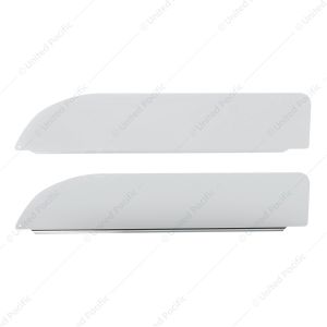 430 Stainless Steel 6" Chop Top Window Trim For 2012-2026 Peterbilt 579 (Pair)