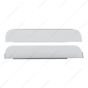 430 Stainless Steel 5" Chop Top Window Trim For 1998+ Kenworth Trucks (Pair)