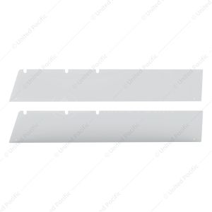 430 Stainless Steel 5" Chop Top Window Trim For 1998-2001 International 4700 (Pair)