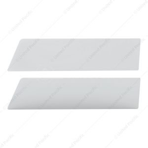 430 Stainless Steel 8" Chop Top Window Trim For 2006-2016 International Prostar With Sealed Vent Win