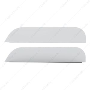 430 Stainless Steel 5.5" Chop Top Window Trim For 2021-2026 Western Star 49X SBA Low Roof (Pair)