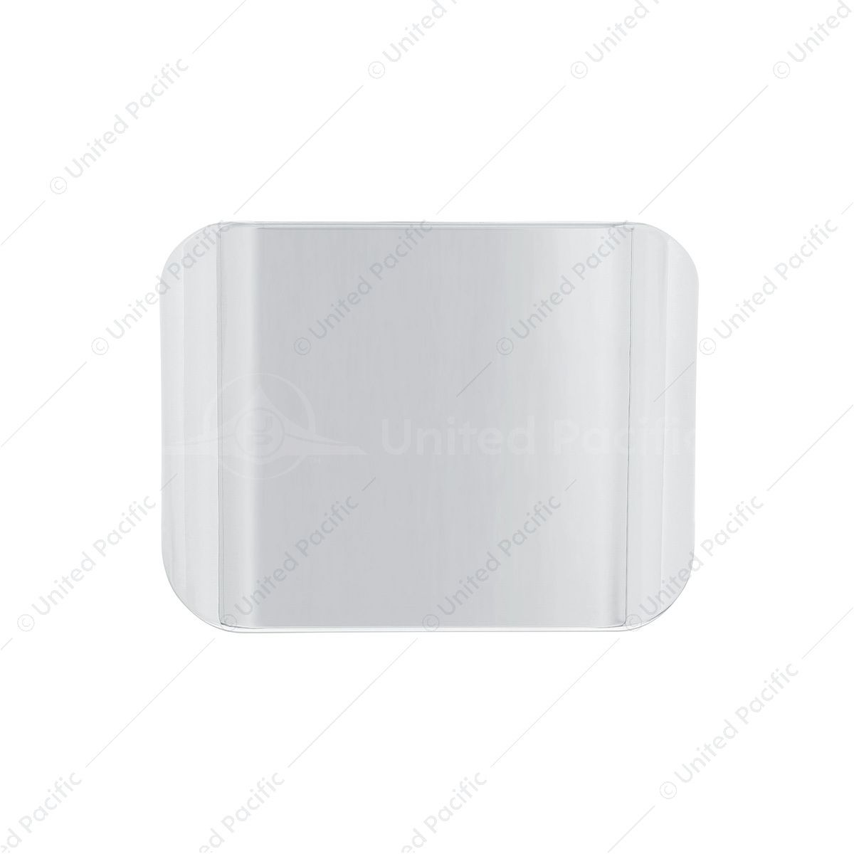 Chrome Plastic Hitch Cover For 2" X 2" Trailer Hitch Receivers