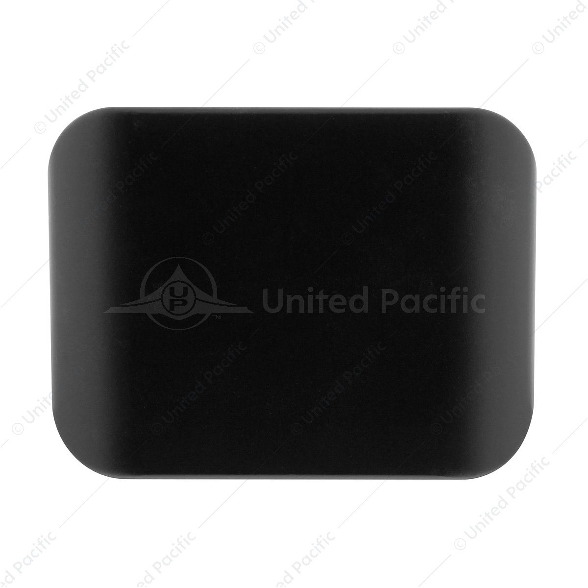 Matte Black Plastic Hitch Cover For 2" X 2" Trailer Hitch Receivers