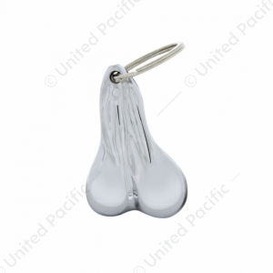 2-1/2" Small Die-Cast Low-Hanging Balls Novelty Keychain