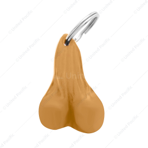 2-1/2" Small Plastic Low-Hanging Balls Novelty Keychain
