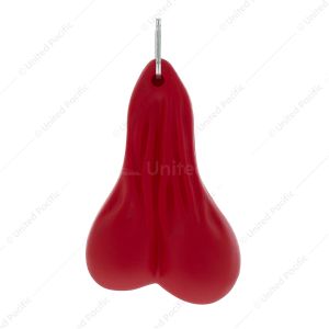4-1/4" Stress Ballz Novelty Keychain - Red