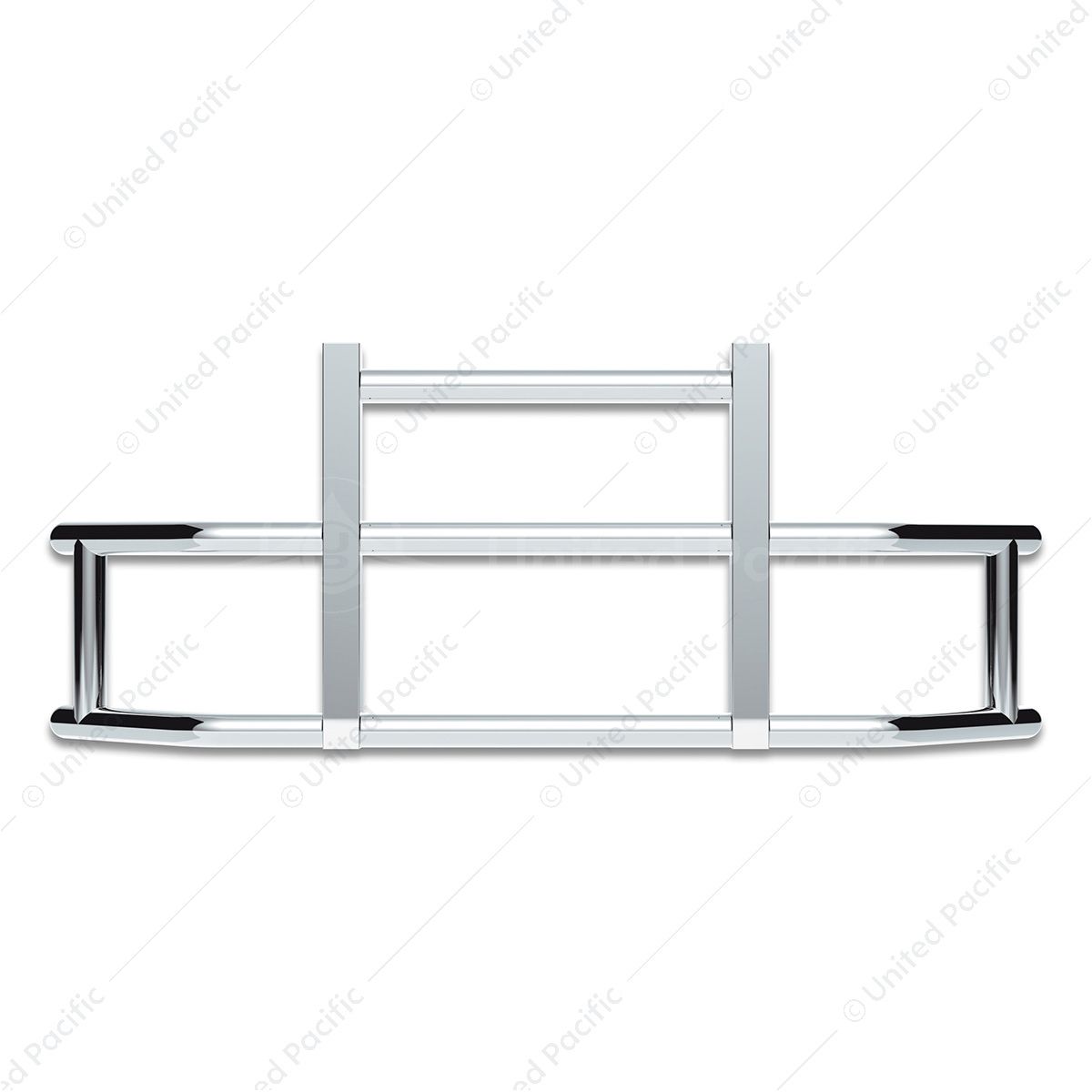 HighwayShield I25 R-304 Stainless Steel Grille Guard & Bracket Kit For 2018-2024 Volvo VNL