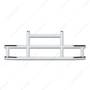 HighwayShield I20-304 Stainless Steel Grille Guard & Bracket Kit For 2022-2025 Peterbilt 579 & Kenwo