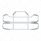 HighwayShield I95-304 Stainless Steel Grille Guard & Bracket Kit For 2008-2017 Freightliner Cascadia