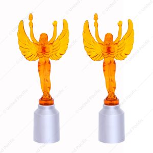 Flying Goddess Bumper Guide Tops - Amber (2-Pack)