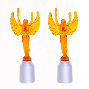 Flying Goddess Bumper Guide Tops - Amber (2-Pack)