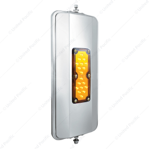 7" x 16" 18 LED 430 Stainless Steel West Coast Mirror