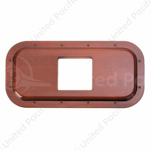Peterbilt Wood Shift Plate - 4 7/8" X 4 13/16" Opening (Bulk)