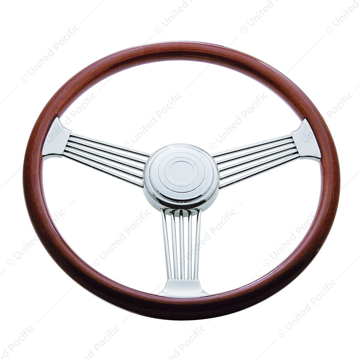 18" Banjo Steering Wheel With Hub & Horn Button Kit For Peterbilt (1998-2005), Kenworth (2001-2002)