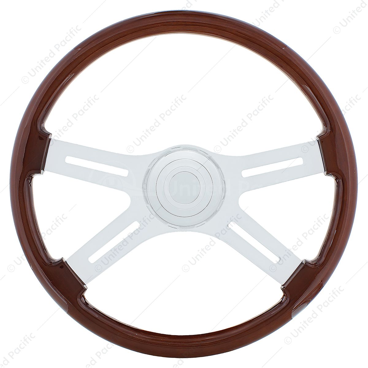 18" 4 Spoke Steering Wheel With Hub & Horn Kit - International