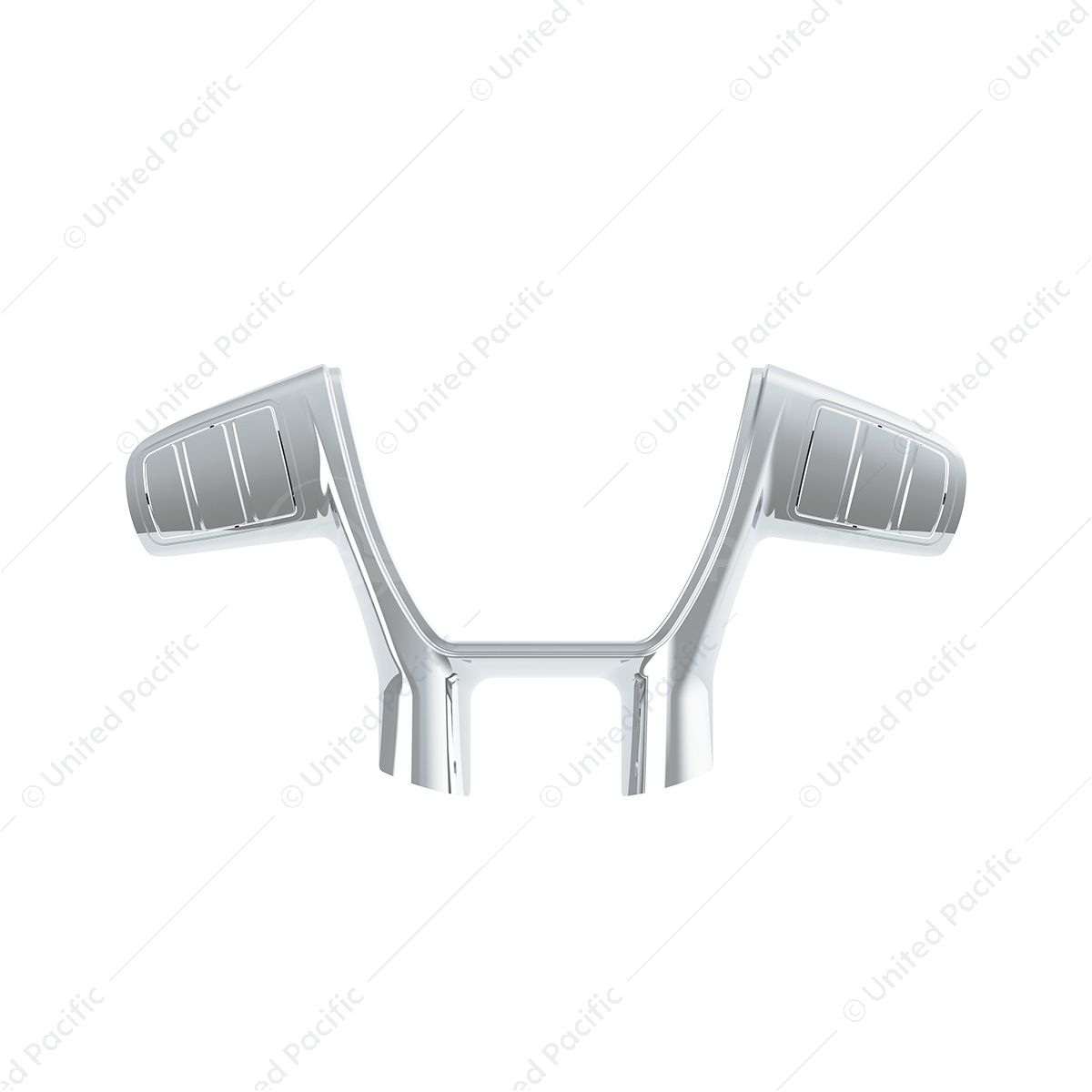 Plastic Trim For United Pacific YourGrip Peterbilt 579/Kenworth T680 Steering Wheel - Chrome