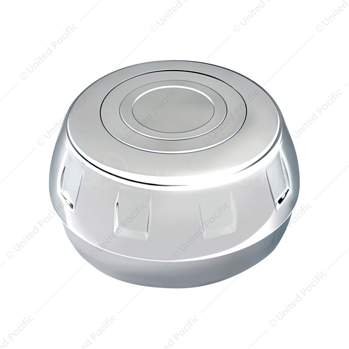 Chrome Steering Wheel Hub & Horn Button Kit For Peterbilt (1998-2005), & Kenworth (2001-2002)